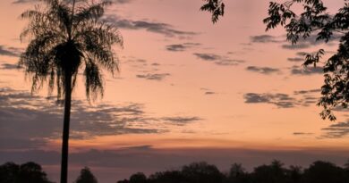 Amanhecer no Morro do paxixi