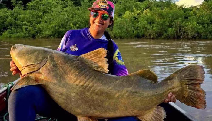 Jaú gigante: pescaria no Pantanal - Fonte: G1