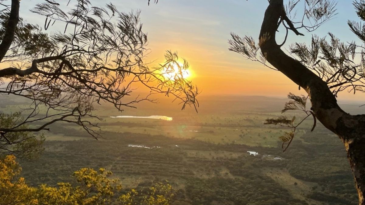 Mirante do Paxixi, Pôr do Sol. Fonte_ Fábio Mazziotti - Roteiros do Paxixi morro do paxixi