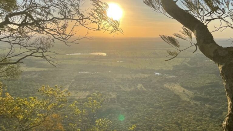 Pôr do Sol no Paxixi. Fonte_ Fábio Mazziotti - Roteiros do Paxixi