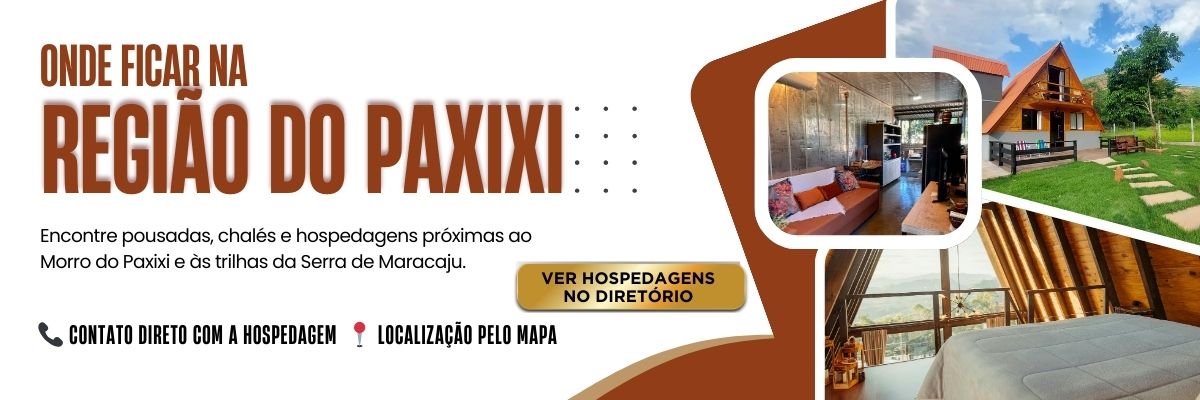 roteiros do paxixi onde ficar hoteis pousadas cabanas cheles no paxixi camisao ms piraputanga
