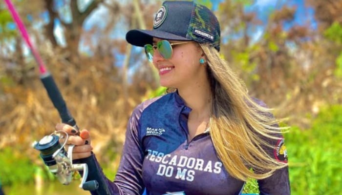 pesca feminina aquidauana camisão paxixi