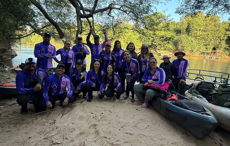 pesca feminina aquidauana camisão paxixi