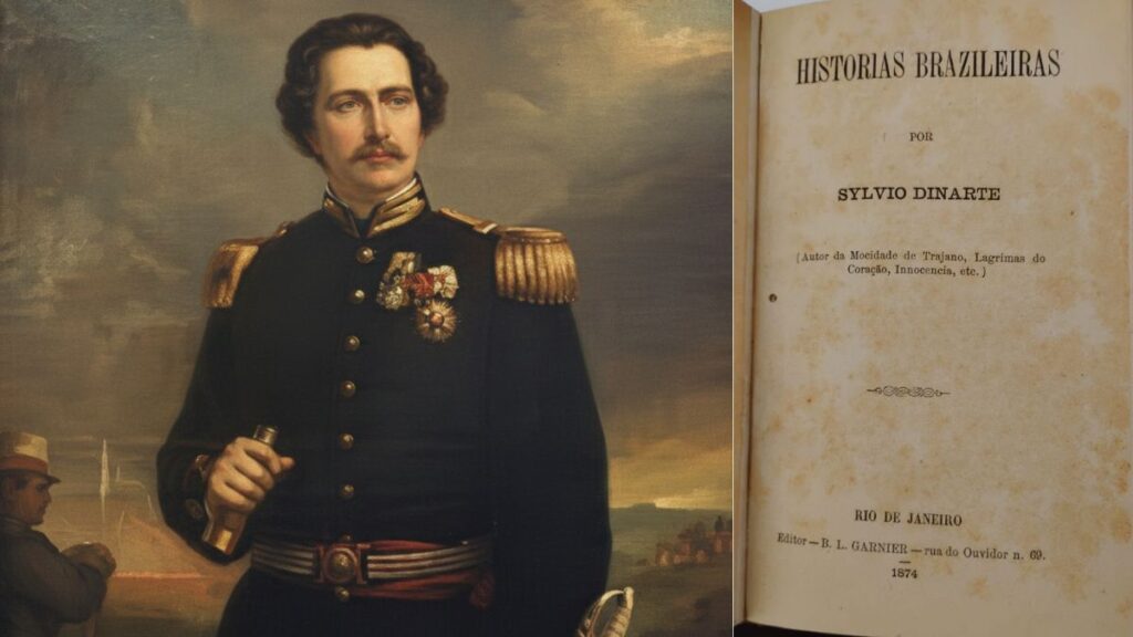 Retrato de Alfredo d’Escragnolle Taunay, escritor e militar do século XIX que registrou paisagens do sul do antigo Mato Grosso na literatura brasileira, território do Paxixi