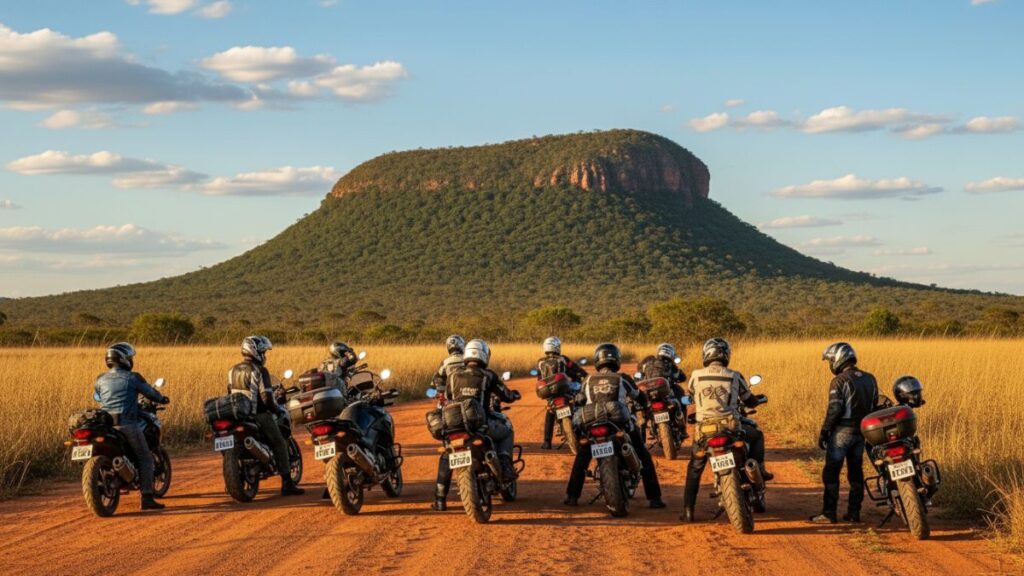 1º Encontro de Motociclistas de Camisão-MS 2026 roteiros do paxixi.