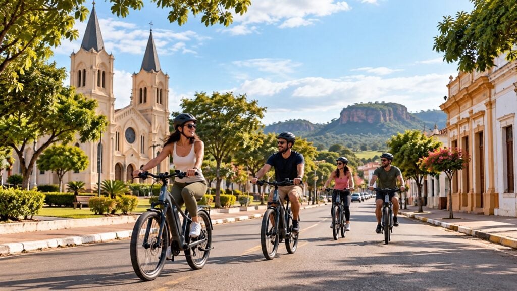 Bicicletas elétricas em Aquidauana