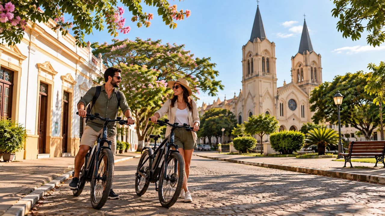 Bicicletas elétricas em Aquidauana